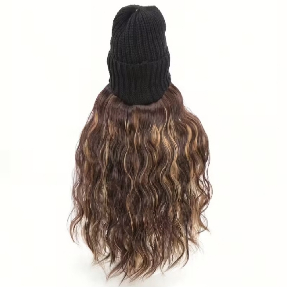Beanie Hat Wig - Picture 4 of 5